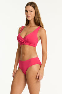 SEA LEVEL Essentials Edit High Waist Pant / ROSEBERRY