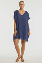 Load image into Gallery viewer, Sunset Kaftan - French Navy
