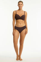 Load image into Gallery viewer, Essentials Edit Mid Bikini Pant Espresso
