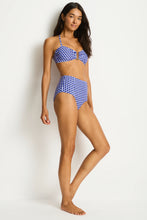 Load image into Gallery viewer, Solara Panelled High Waist Pant Blue

