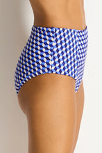 Load image into Gallery viewer, Solara Panelled High Waist Pant Blue

