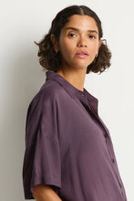 Load image into Gallery viewer, Resort Essentials Aloha Shirt - Blackberry
