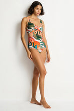 Load image into Gallery viewer, Tropaluxe Cross Front Tankini
