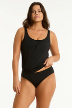 Load image into Gallery viewer, Eco Essentials Blouson Tankini / Black
