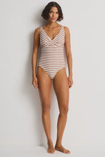 Load image into Gallery viewer, Amour Cross Front One Piece - Tan
