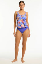 Load image into Gallery viewer, Blue Hawaii Blouson Tankini
