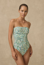 Load image into Gallery viewer, Lulu Ruched Bandeau One Piece
