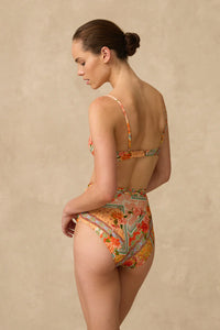 Rhiannon High Waist Belted Retro Pant