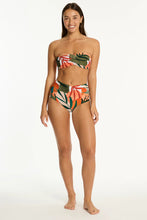 Load image into Gallery viewer, Tropaluxe High Waist Gathered Side Pant
