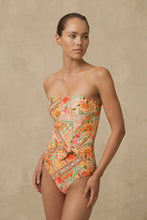 Load image into Gallery viewer, Rhiannon Scarf Tie Bandeau One Piece
