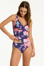 Load image into Gallery viewer, SEA LEVEL Indochine Cross Front Multifit Tankini / French Navy
