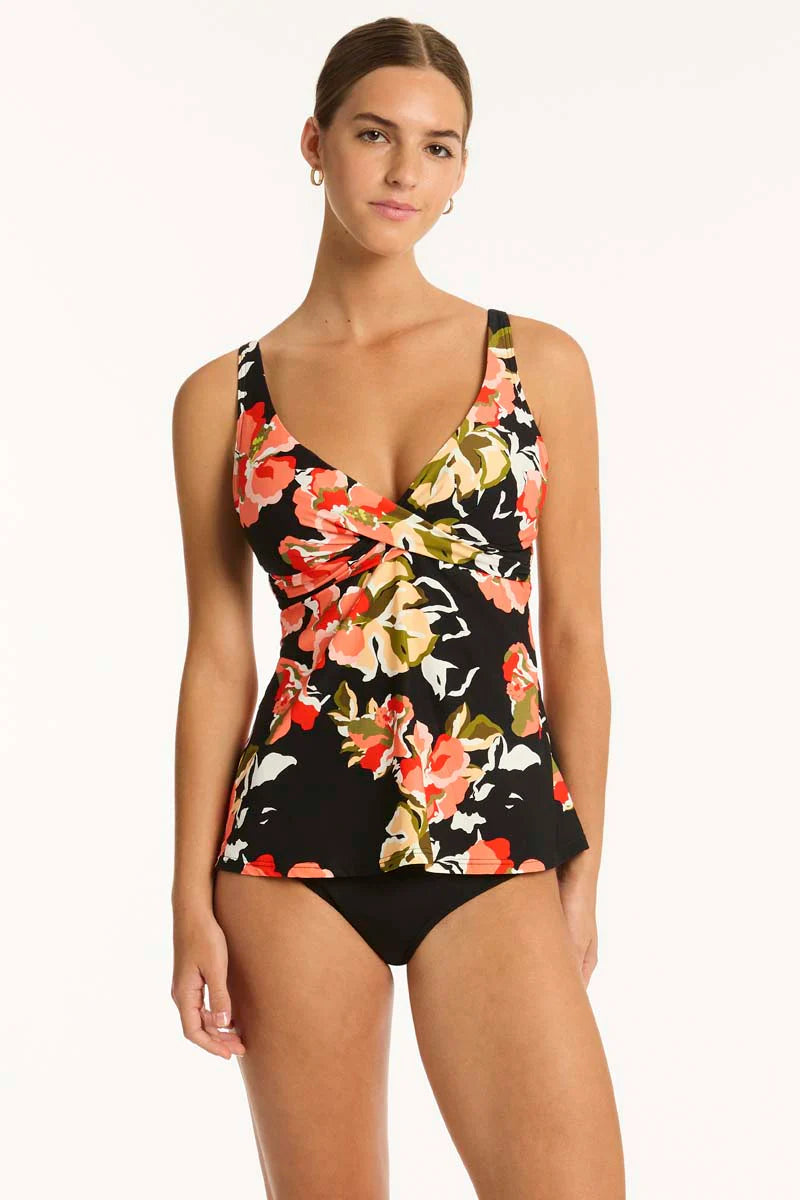 Juniper Cross Front Swing Tankini