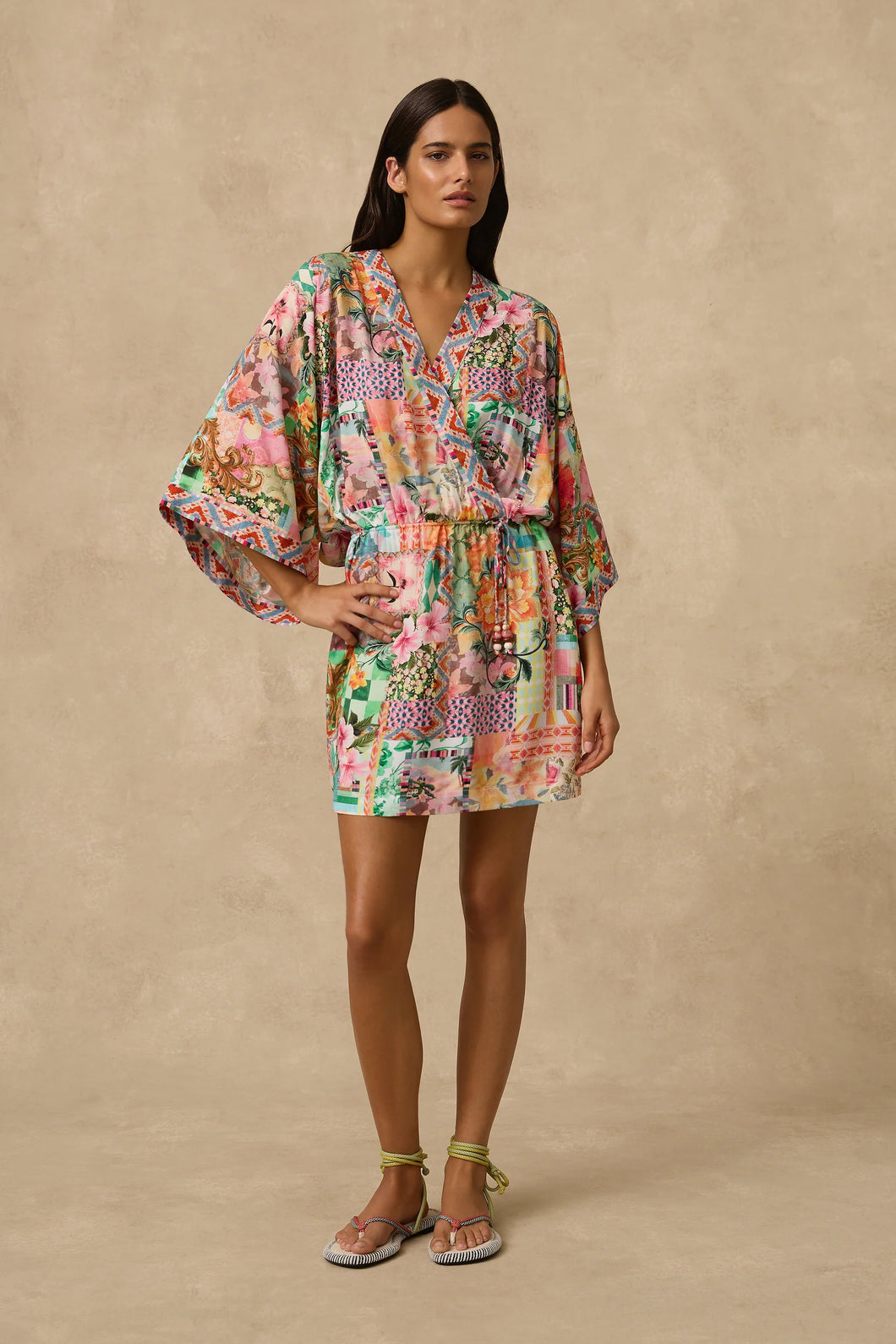 Simi Kimono Mini Dress
