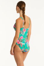 Load image into Gallery viewer, Pacifico Tie Front DD/E One Piece Evergreen
