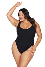 Load image into Gallery viewer, Black Arte Eco Kahlo One Size One Piece Swimsuit
