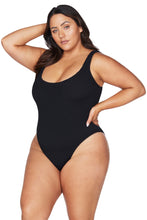 Load image into Gallery viewer, Black Arte Eco Kahlo One Size One Piece Swimsuit
