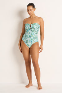 M&L U Bar Bandeau One Piece / Indienne