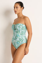 Load image into Gallery viewer, M&amp;L U Bar Bandeau One Piece / Indienne
