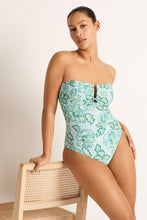 Load image into Gallery viewer, M&amp;L U Bar Bandeau One Piece / Indienne
