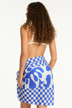 Load image into Gallery viewer, SEA LEVEL Seascape Bordered Sarong / BLUE
