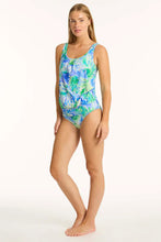 Load image into Gallery viewer, Key Largo Blouson Tankini Blue
