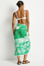 Load image into Gallery viewer, Jungle Lino Long Sarong Green
