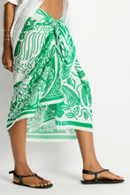 Load image into Gallery viewer, Jungle Lino Long Sarong Green

