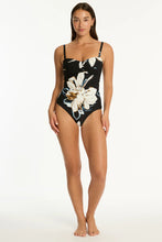 Load image into Gallery viewer, La Luna Twist Bandeau One Piece
