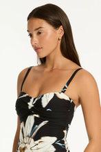 Load image into Gallery viewer, La Luna Twist Bandeau One Piece
