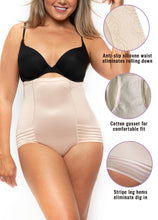 Load image into Gallery viewer, Shaping High Waisted Briefs - Nude
