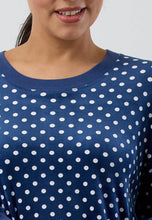 Load image into Gallery viewer, VELOUR SKI PJ SET NAVY
