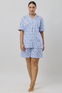 DAISIES SHORT PJ SET BLUE