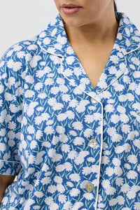DAISIES SHORT PJ SET DENIM