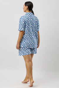 DAISIES SHORT PJ SET DENIM