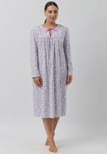 Load image into Gallery viewer, FLOWERETTE TIE NIGHTIE PINK
