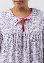 Load image into Gallery viewer, FLOWERETTE TIE NIGHTIE PINK
