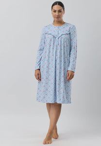 POSY NIGHTIE BLUE