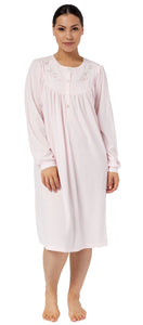 Embroided Nightie Short / Pink