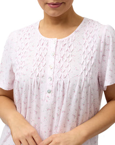 SHORT SLEEVE TULIP NITE PINK