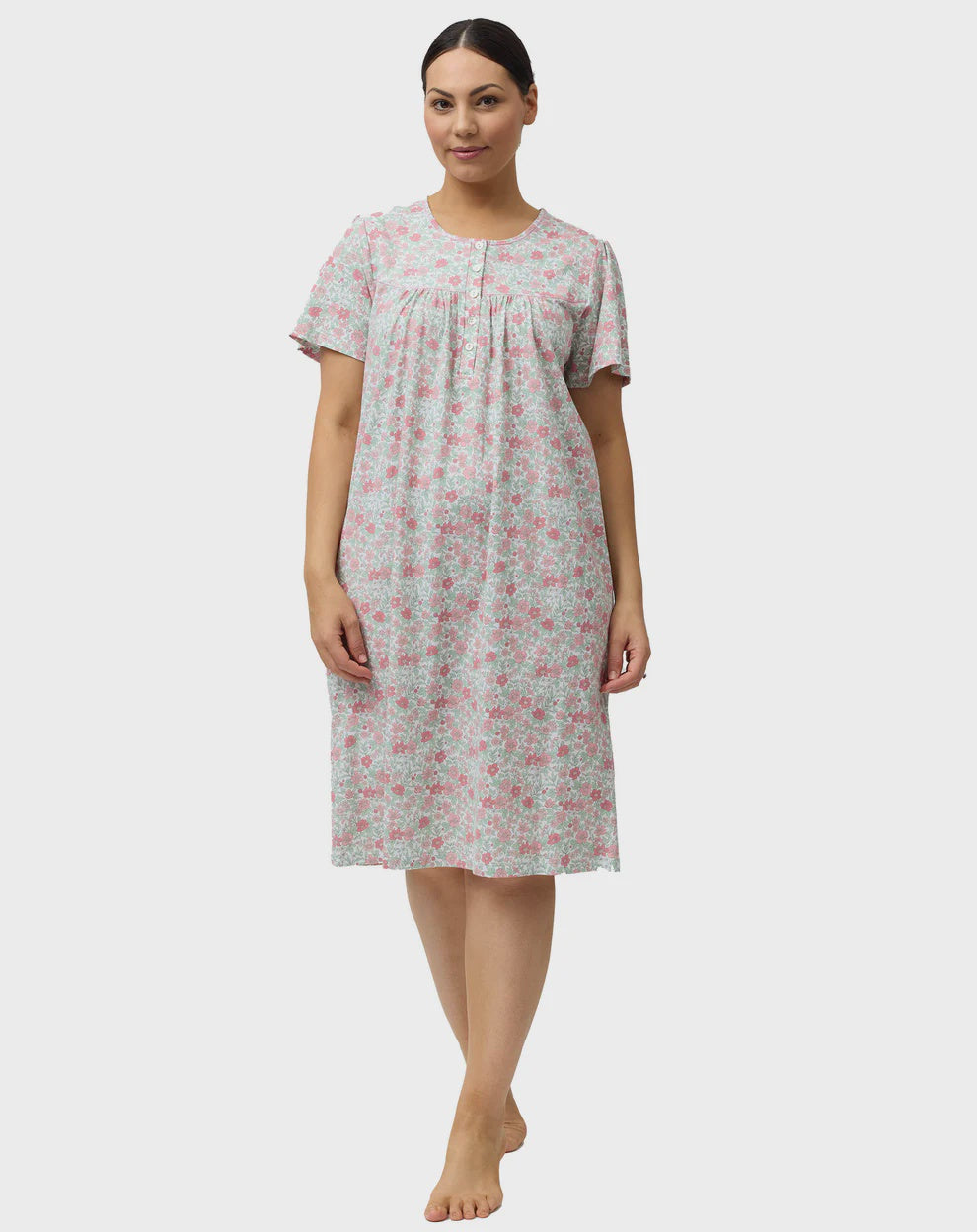 SHORT SLEEVE LIBBY NITE DESERT ROSE