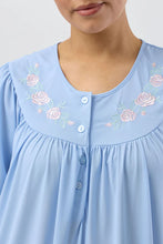 Load image into Gallery viewer, TRILOBAL NIGHTIE - CORNFLOWER

