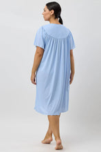 Load image into Gallery viewer, TRILOBAL NIGHTIE - CORNFLOWER
