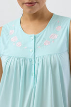 Load image into Gallery viewer, TRILOBAL SLEEVELESS NIGHTIE - MINT

