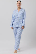 Load image into Gallery viewer, FLEUR DE LYS PJ SET BLUE - SK500F6
