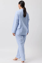 Load image into Gallery viewer, FLEUR DE LYS PJ SET BLUE - SK500F6
