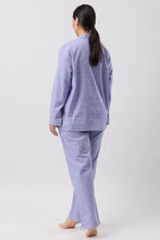 Load image into Gallery viewer, FLEUR DE LYS PJ SET INDIGO - SK500F6
