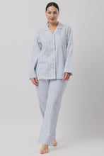Load image into Gallery viewer, TULIP STRIPE PJ SET BLUE - SK500T6

