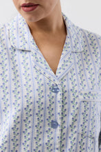 Load image into Gallery viewer, TULIP STRIPE PJ SET BLUE - SK500T6
