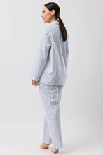 Load image into Gallery viewer, TULIP STRIPE PJ SET BLUE - SK500T6
