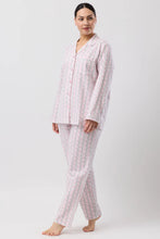 Load image into Gallery viewer, TULIP STRIPE PJ SET PINK - SK500T6
